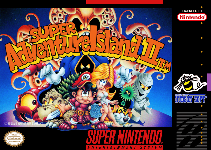 Super Adventure Island II (USA) Cover