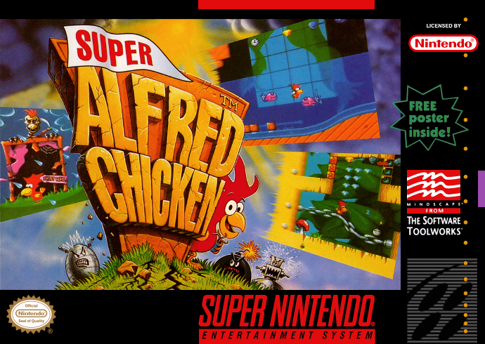 Super Alfred Chicken (USA) Cover