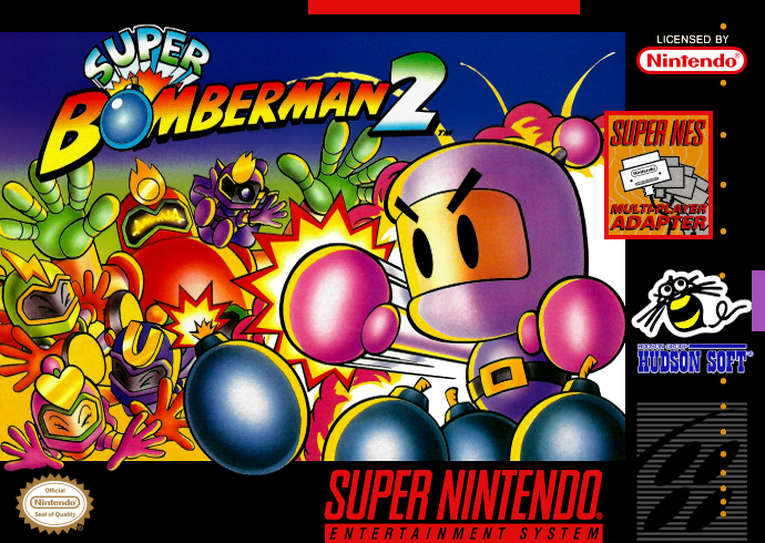 Super Bomberman 2 (USA) Cover