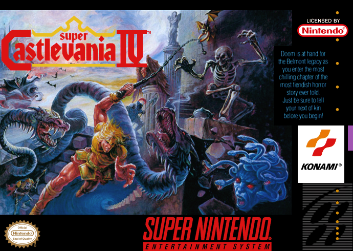 Super Castlevania IV (USA) Cover