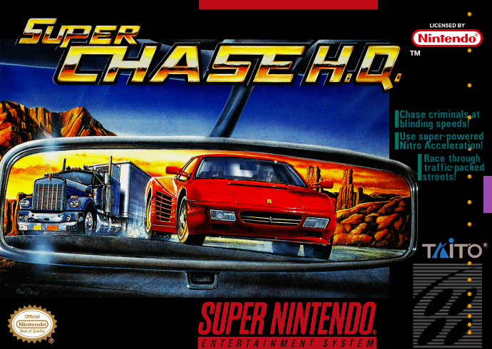 Super Chase H.Q. (USA) Cover