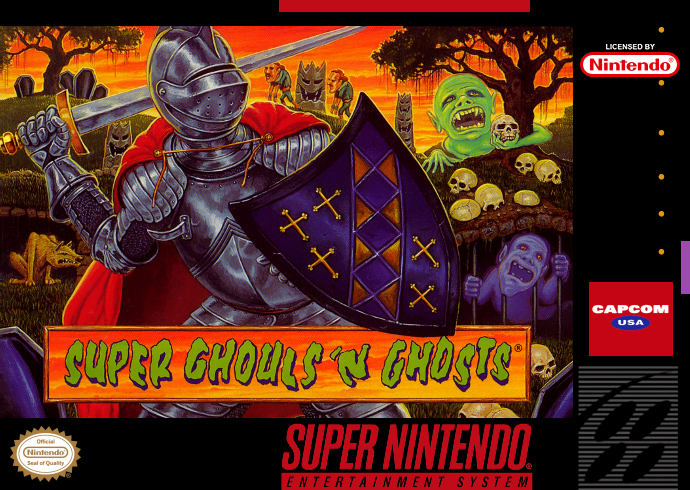 Super Ghouls 'N Ghosts (USA) Cover