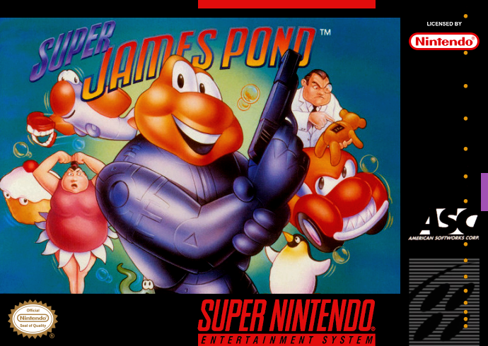 Super James Pond (USA) Cover