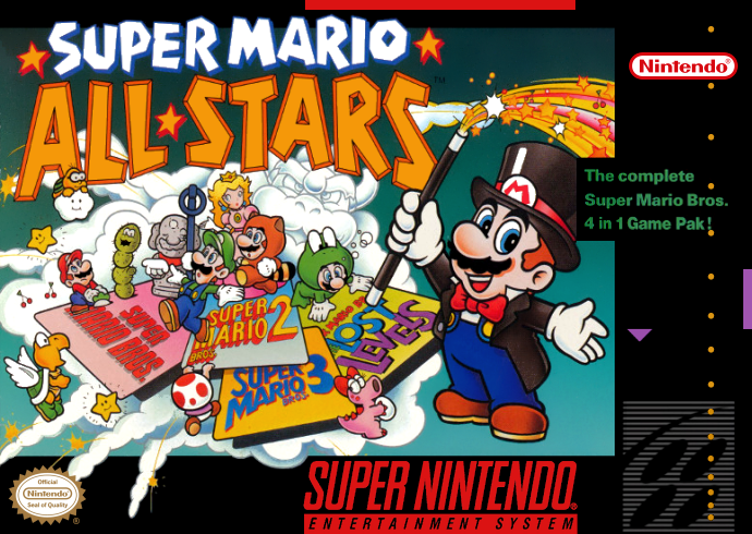 Super Mario All-Stars (USA) Cover