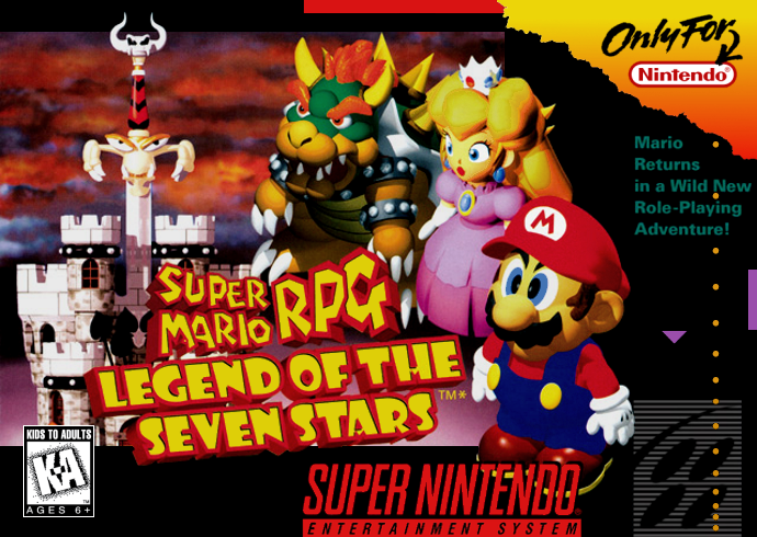 Super Mario RPG - Legend of the Seven Stars (USA) Cover