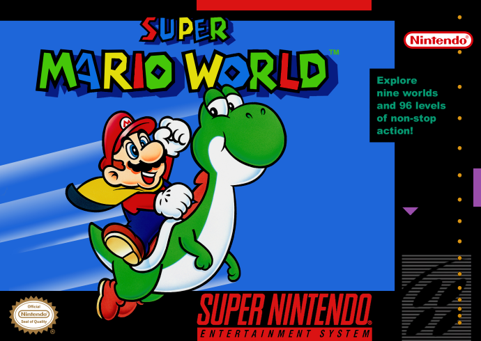 Super Mario World (USA) Cover