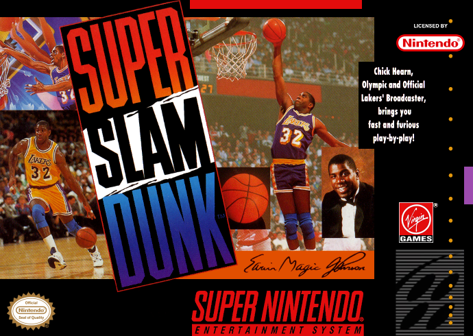 Super Slam Dunk (USA) Cover