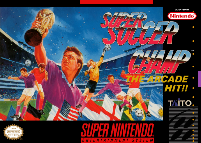 Super Soccer Champ (USA) Cover