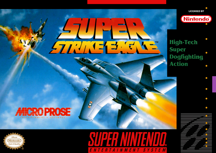 Super Strike Eagle (USA) Cover