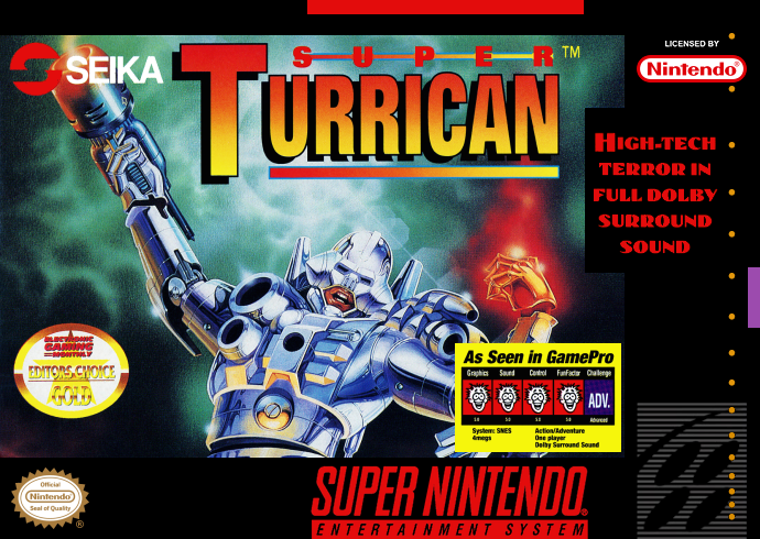 Super Turrican (USA) Cover