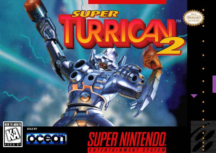 Super Turrican 2 (USA) Cover