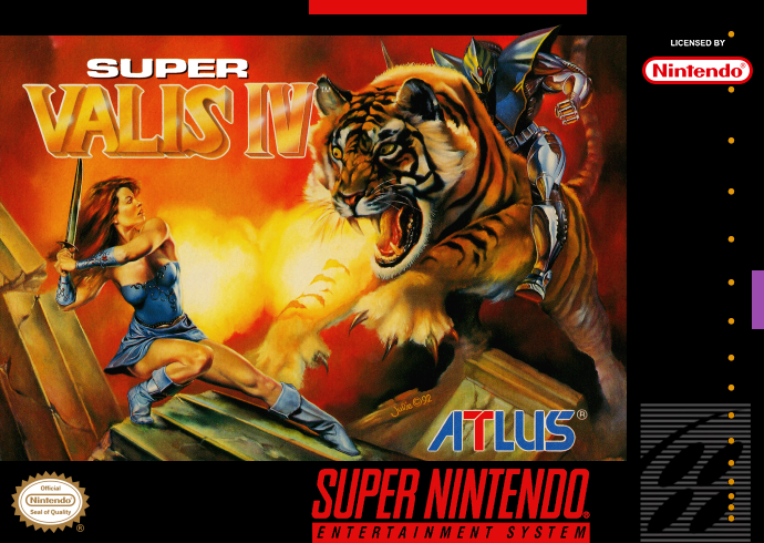 Super Valis IV (USA) Cover