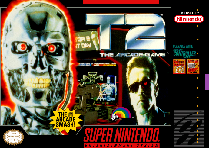 T2 - The Arcade Game (USA) Cover