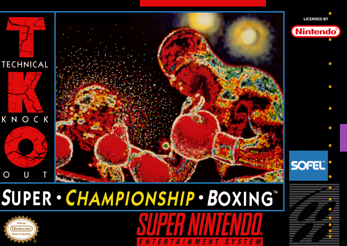 TKO Super Championship Boxing (USA) Cover