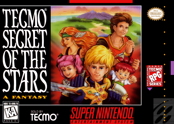 Tecmo Secret of the Stars (USA) Cover