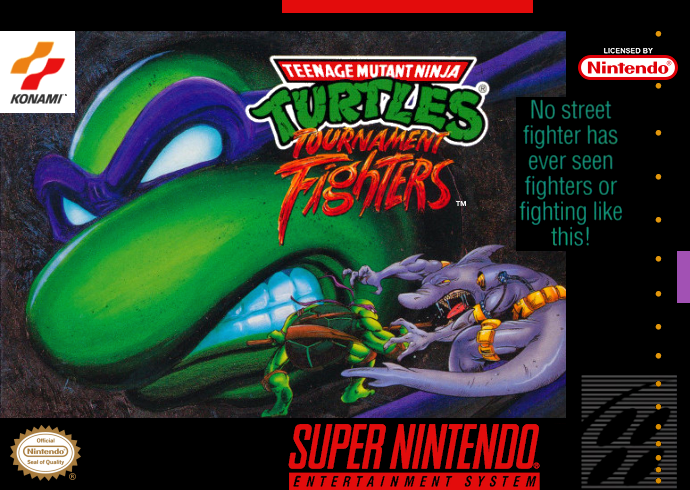Teenage Mutant Ninja Turtles - Tournament Fighters (USA) Cover