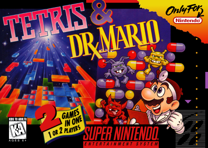 Tetris & Dr. Mario (USA) Cover