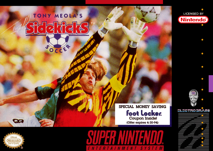 Tony Meola's Sidekicks Soccer (USA) Cover