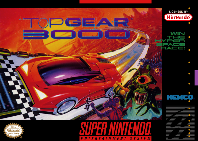 Top Gear 3000 (USA) Cover
