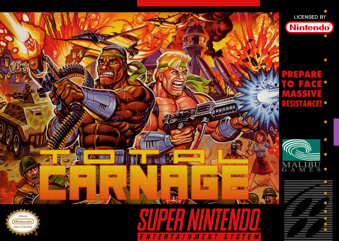 Total Carnage (USA) Cover