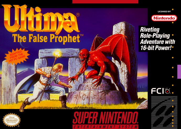 Ultima - The False Prophet (USA) Cover