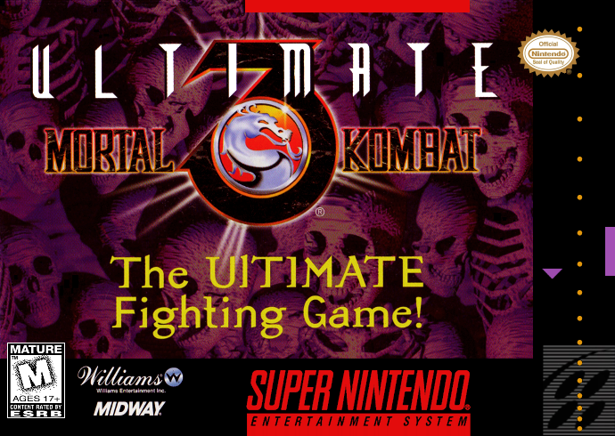 Ultimate Mortal Kombat 3 (USA) Cover