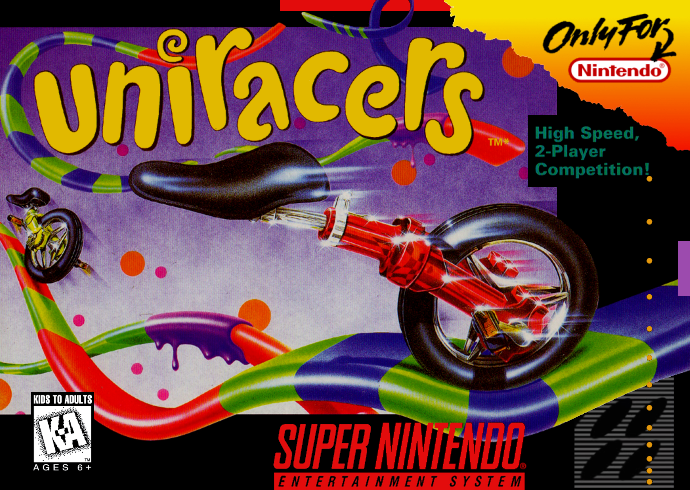 Uniracers (USA) Cover