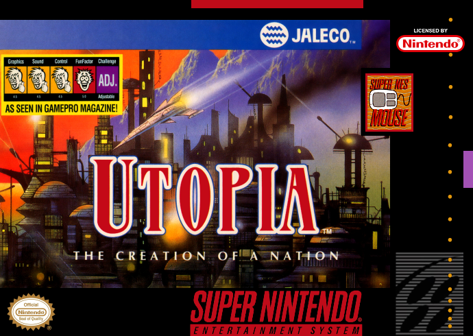 Utopia - The Creation of a Nation (USA) Cover