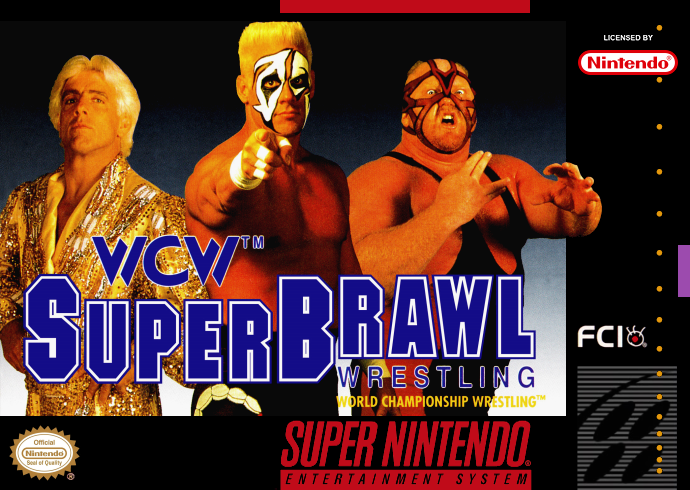 WCW Super Brawl Wrestling (USA) Cover