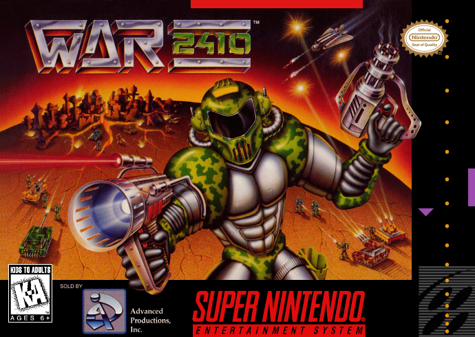 War 2410 (USA) Cover