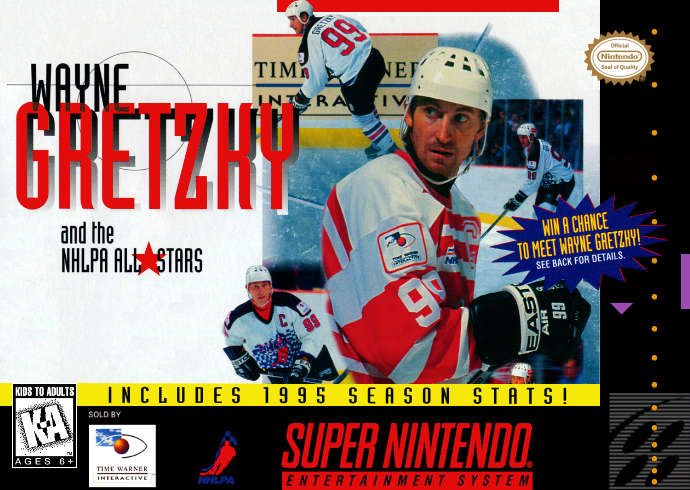 Wayne Gretzky and the NHLPA All-Stars (USA) Cover