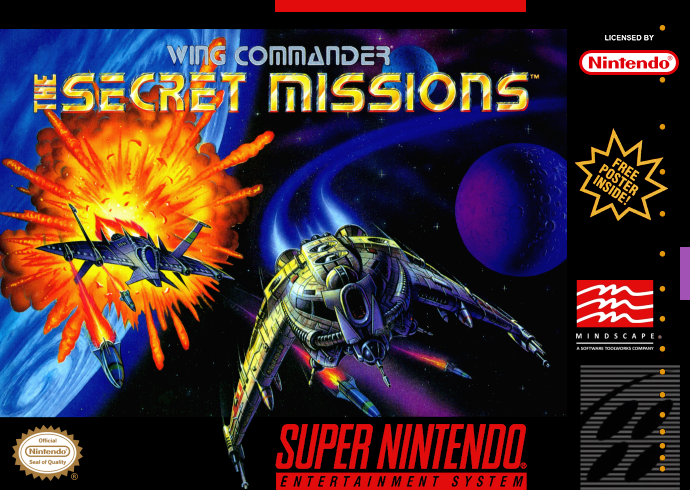 Wing Commander - The Secret Missions (USA) Cover