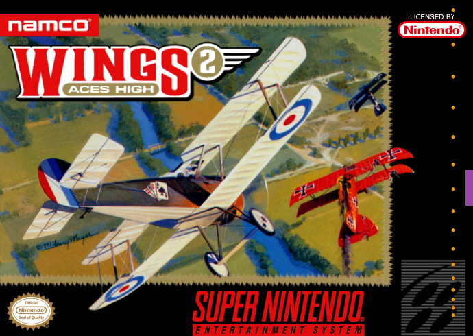 Wings 2 - Aces High (USA) Cover