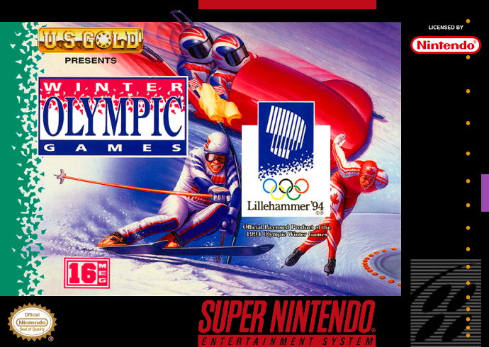 Winter Olympic Games - Lillehammer '94 (USA) (En,Fr,De,Es,It,Pt,Sv,No) Cover
