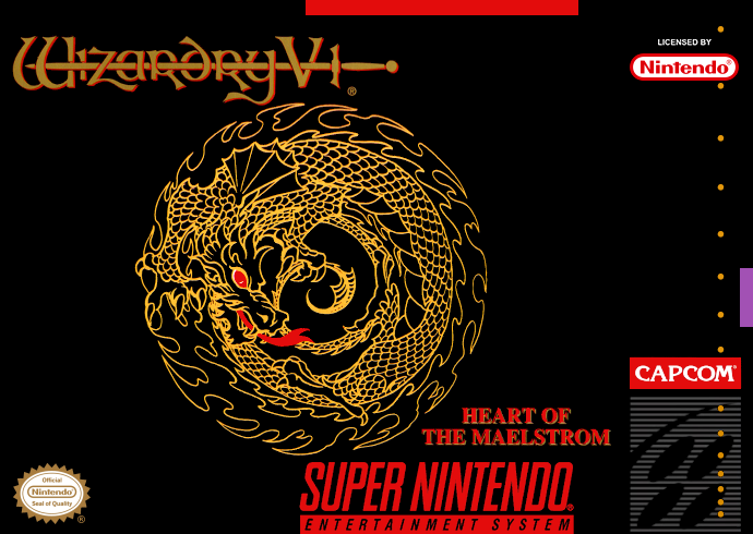 Wizardry V - Heart of the Maelstrom (USA) Cover