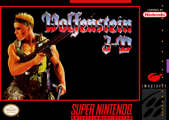 Wolfenstein 3-D (USA) Cover