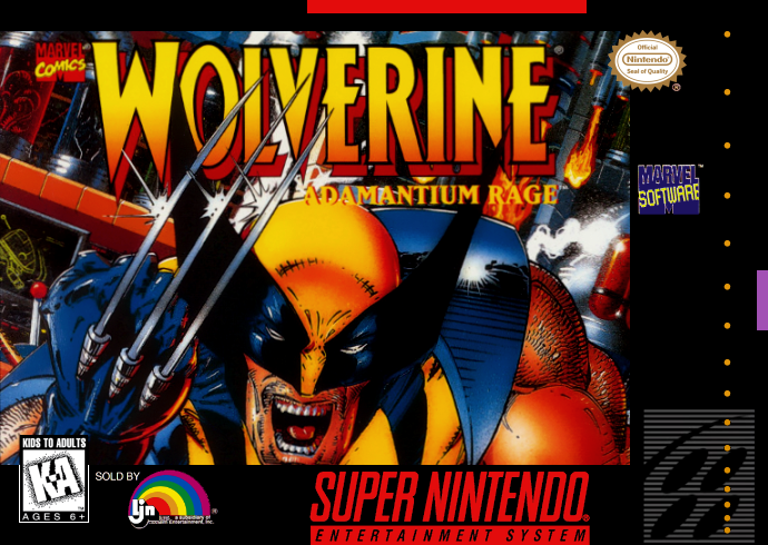 Wolverine - Adamantium Rage (USA) Cover
