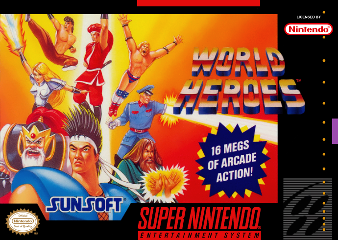World Heroes (USA) Cover