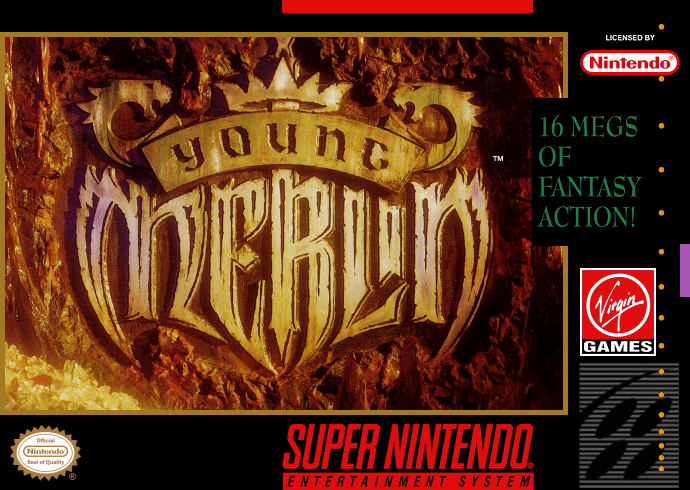 Young Merlin (USA) Cover